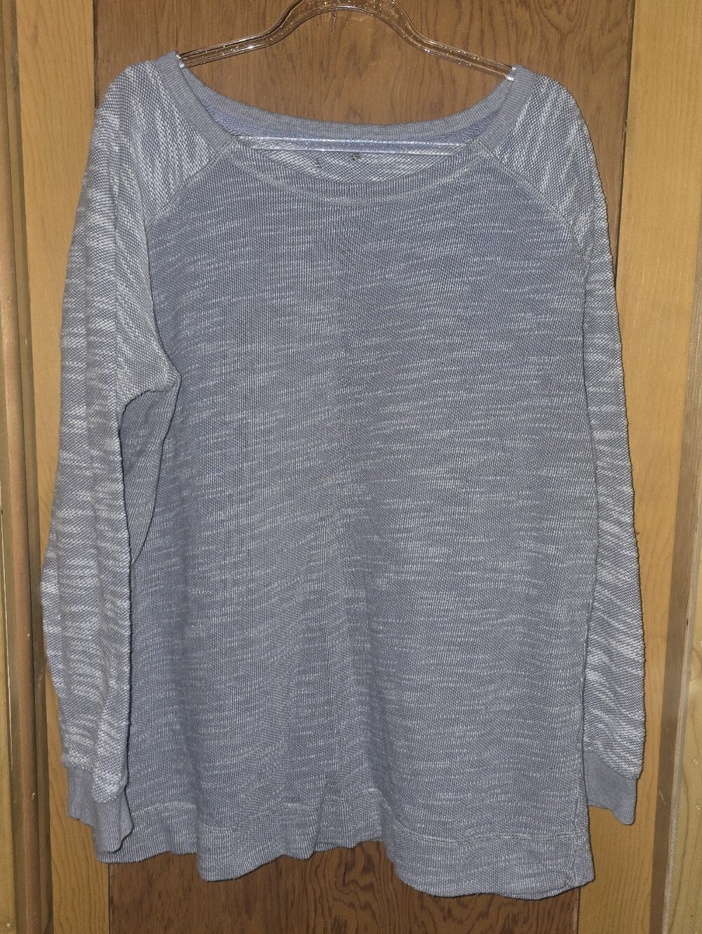 Champion womens XL gray high low sweatshirt